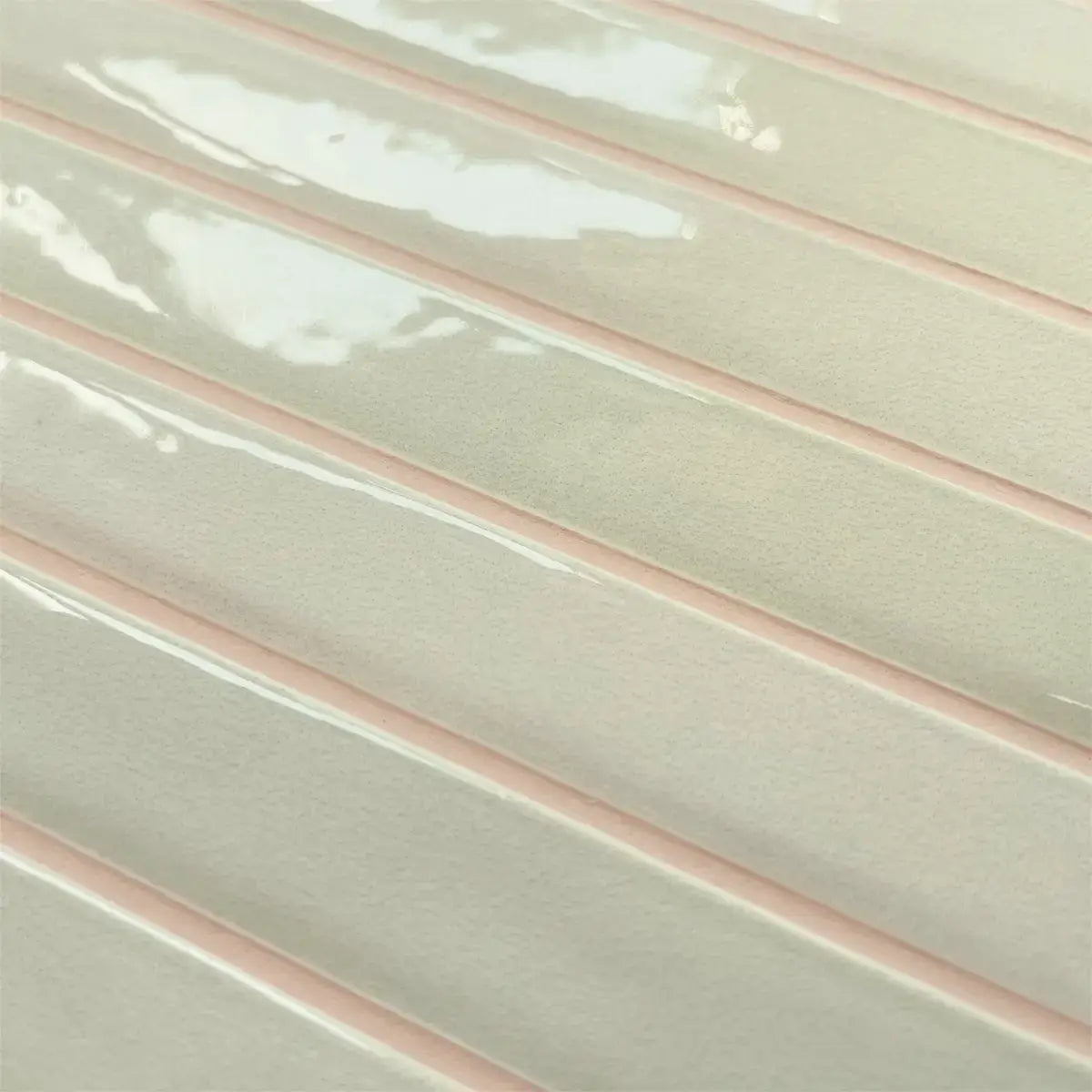 Tira Mint Ceramic Ribbon Tile