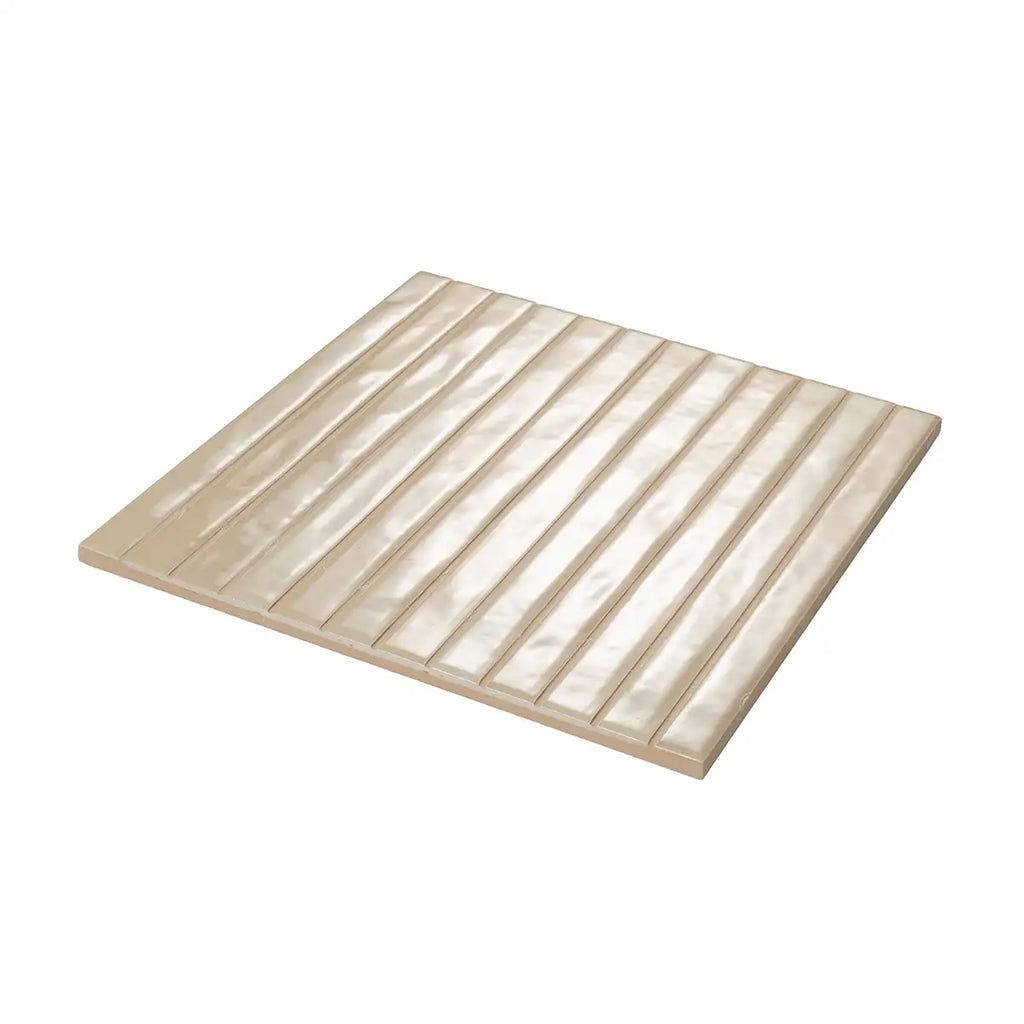 Tira Sand Ceramic Ribbon Tile