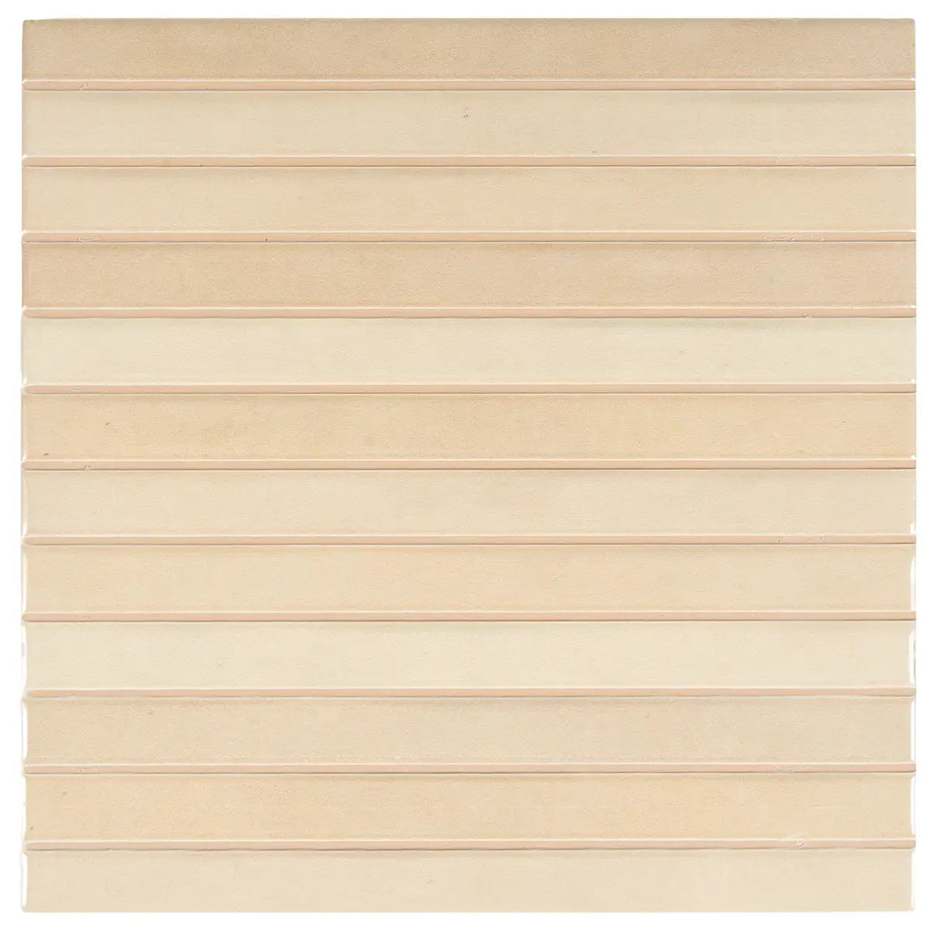 Tira Sand Ceramic Ribbon Tile