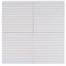 Tira White Ceramic Ribbon Tile