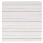 Tira White Ceramic Ribbon Tile | Tile Club