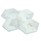 Santorini Shell Wave Marble Mosaic Tile | Tile Club