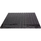 Nero Marquina 1X1 Polished Marble Mosaic Tiles | Tile Club