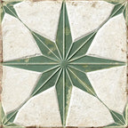 San Clemente Green Star 8.78 x 8.78 Porcelain Tile