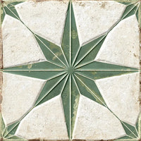 San Clemente Green Star 8.78 x 8.78 Porcelain Tile