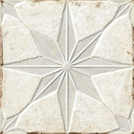 San Clemente White Star 8.78 x 8.78 Porcelain Tile Sample