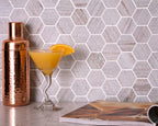 Sand Valley Honed Hexagon Mosaic Tile 2" | Tile Club