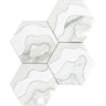 Santorini Shell Wave Marble Mosaic Tile