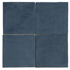 La Riviera Blue Reef Ceramic Tile 5.2" x 5.2" | Tile Club
