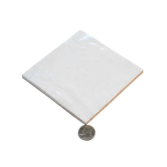 La Riviera Blanc Ceramic Tile 5.2" x 5.2" | Tile Club