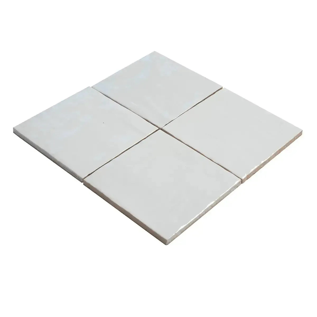 La Riviera Blanc Ceramic Tile 5.2" x 5.2" | Tile Club
