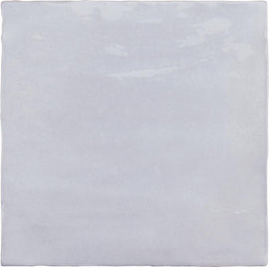 La Riviera Lavanda Blue Ceramic Tile 5.2" x 5.2" Sample