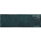 La Riviera Quetzal Ceramic Subway Tile 2.5x8" Sample