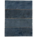 La Riviera Blue Reef Ceramic Subway Tile 2.5x8" | Tile Club