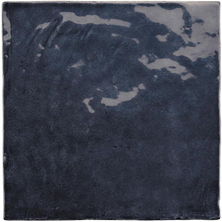 La Riviera Blue Reef Ceramic Tile 5.2" x 5.2" Sample