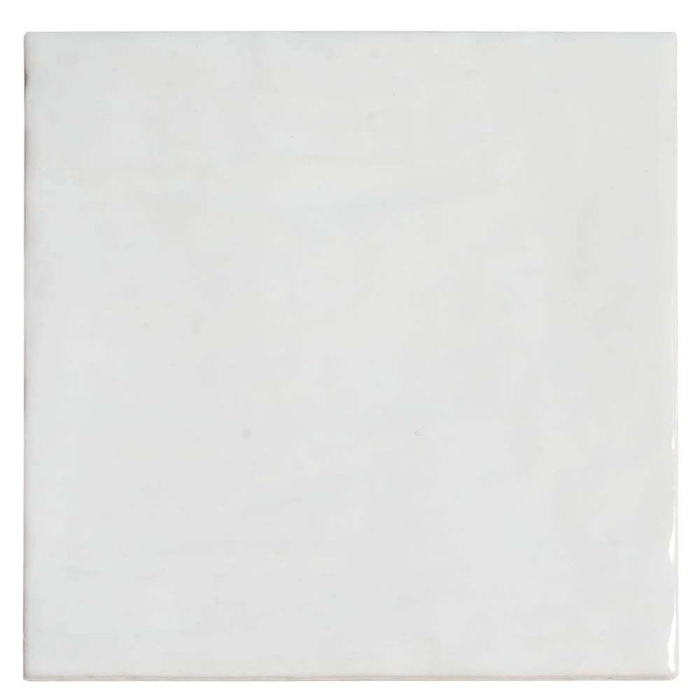 La Riviera Blanc Ceramic Tile 5.2" x 5.2" | Tile Club