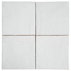 La Riviera Blanc Ceramic Tile 5.2" x 5.2" | Tile Club