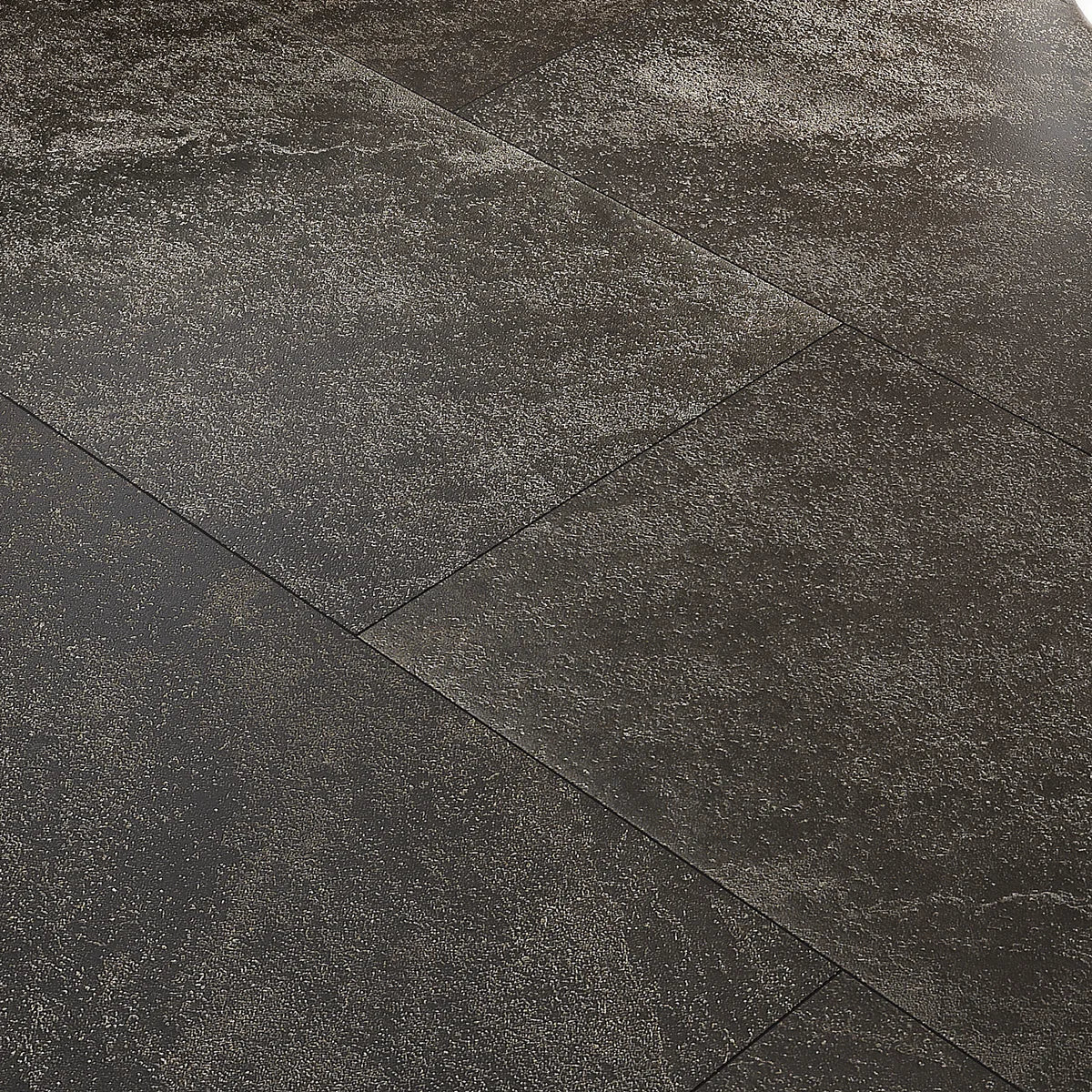 Sedara Black Stone Look Porcelain Tile 24x48 | Tile Club