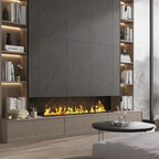 Sedara Black Striation Stone Look Porcelain Tile 24x48 | Tile Club