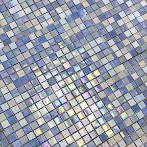 Serene Dream Mixed Squares Glass Tile