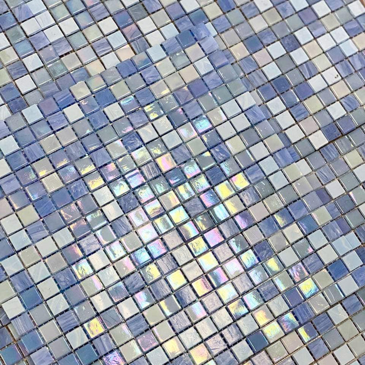 Serene Dream Mixed Squares Glass Tile