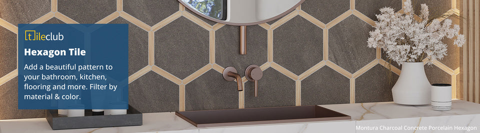 Hexagon Tile for Floors, Walls, Backsplashes & More | Tile Club