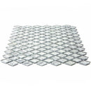Silver Diamond Glass Mosaic Tile | Tile Club