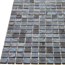 Slate Grey Mixed Squares Glass Pool Tile | Tile Club