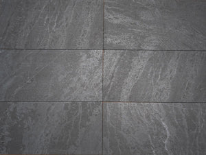 Slatestone Black Porcelain Tile 12.5x25