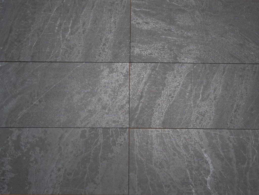 Slatestone Black Porcelain Tile 12.5x25 | Tile Club