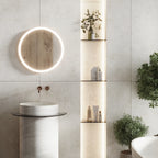 SlimTile Alexandria Concrete Waterproof Wall Cladding Bathroom Wall Tile