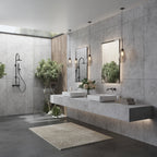 SlimTile Brookhaven Concrete Waterproof Wall Cladding | Tile Club