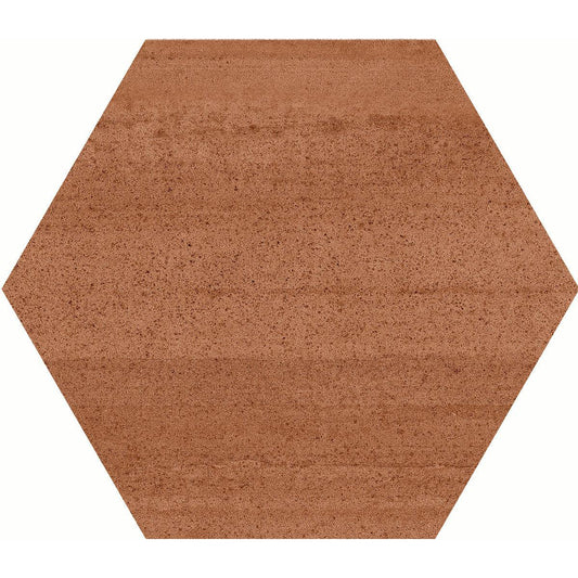 Sola Terra Cotta Hexagon Porcelain Tile 7x8