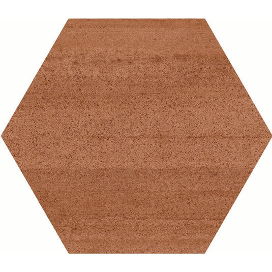 Sola Terra Cotta Hexagon Porcelain Tile 7x8 Sample