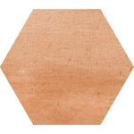 Sola Ochre Hexagon Porcelain Tile 7x8