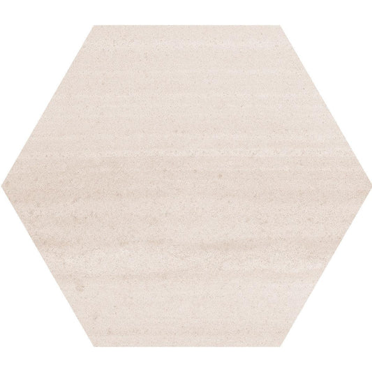 Sola Pearl Hexagon Porcelain Tile 7x8
