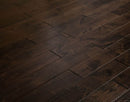 Hand Scraped Dark Brown Maple Solid Wood | Tile Club