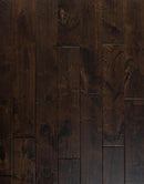 Hand Scraped Dark Brown Maple Solid Wood | Tile Club