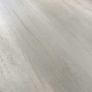 Large format gray porcelain tiles for floors and walls