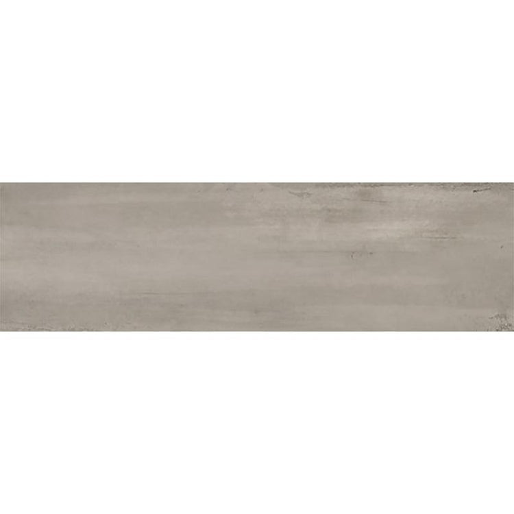 Sospiro Smoke Gray Ceramic Tile 12x40 Sample