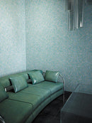Sparkling Pool Blue Mixed Squares Glass Tile