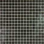 Speckled Black Squares Glass Pool Tile