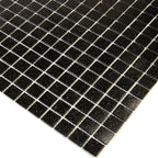 Speckled Black Squares Glass Pool Tile | Tile Club