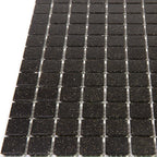 Speckled Black Squares Glass Pool Tile | Tile Club