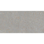 Speckled Concrete Polished Terrazzo Porcelain Tile Sample