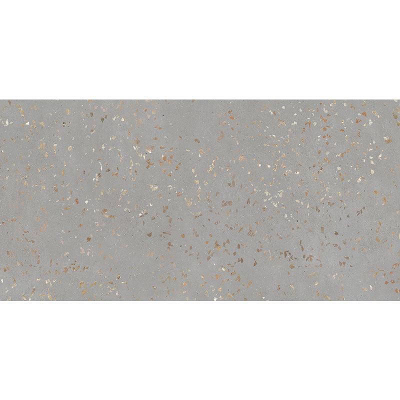 Speckled Concrete Polished Terrazzo Porcelain Tile Sample