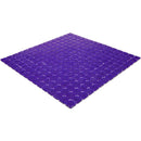 Speckled Deep Blue Squares Glass Pool Tile | Tile Club
