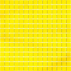 Speckled Lemon Yellow Glossy Squares Glass Pool Tile