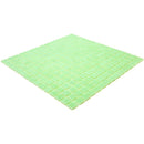 Speckled Lime Green Squares Glass Pool Tile | Tile Club