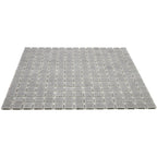 Speckled Pewter Grey Squares Glass Pool Tile | Tile Club